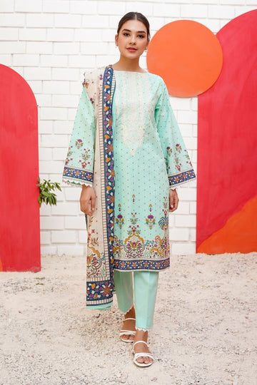 Zellbury Emerald Green Eid Lawn 2022 Online Shopping